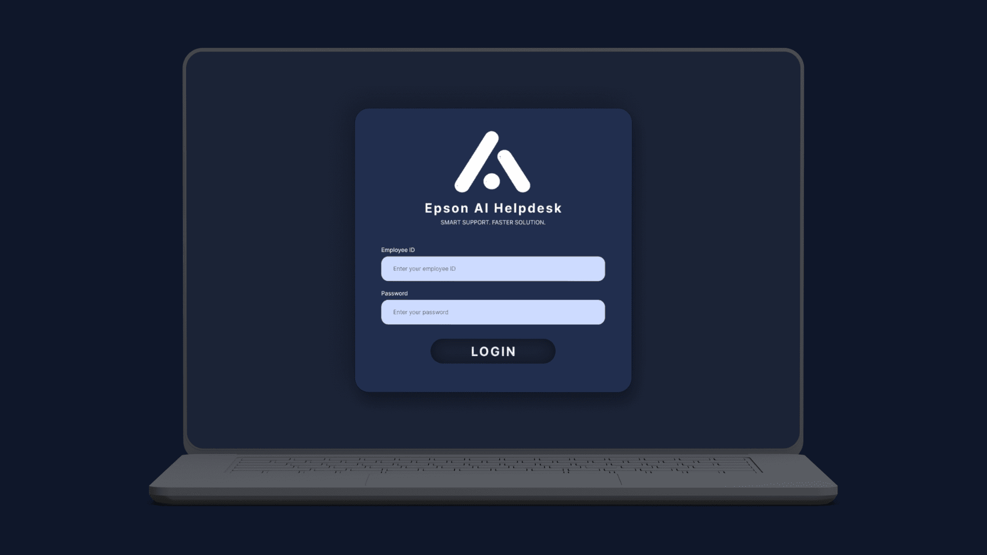 EPSON: AI HELPDESK CHATBOT project preview