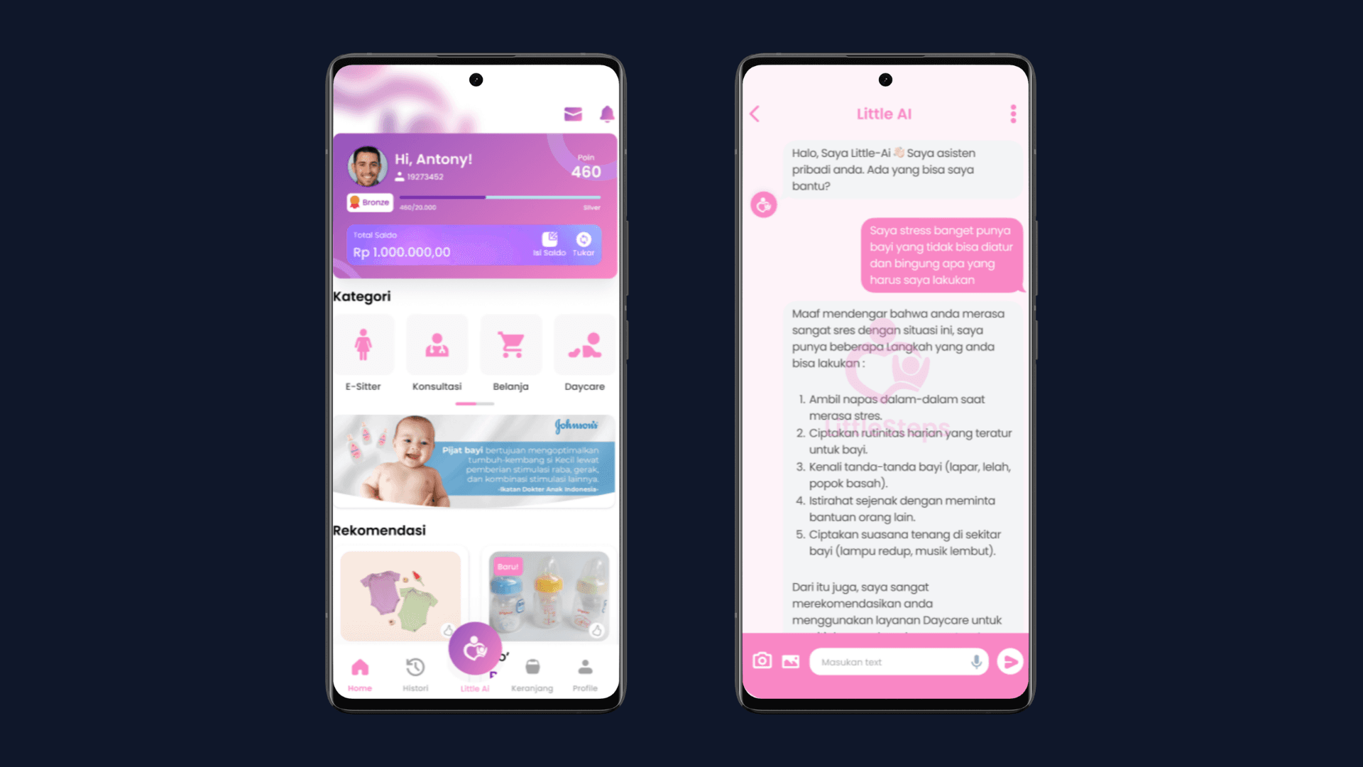 LITTLESTEPS project preview